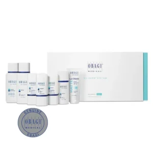 Obagi Nu-Derm Rinkinys: Kompleksinė Odos Šviesinimo Sistema Sausai Odai