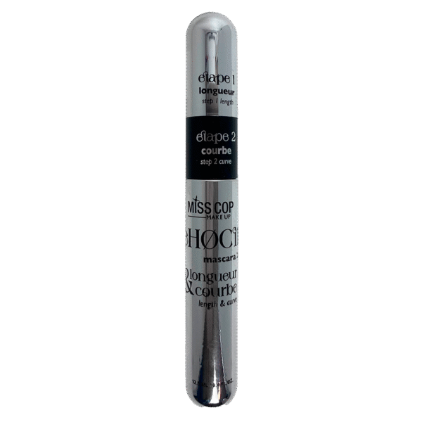 Miss Cop Mascara ReHOCils 2 en 1 blakstienų tušas, 01- Noir, 12,5 ml.