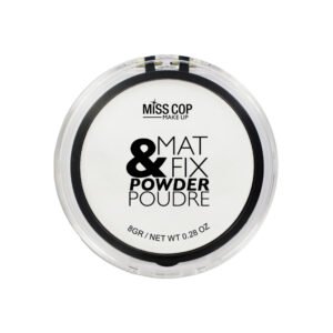 Miss Cop MAT & FIX POWDER fiksuojamoji pudra, 8 g.