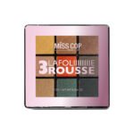 Miss Cop Palette NUANCIER akių šešėlių paletė, 3- Rousse, 7,2 g.