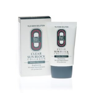 Yu.r Skin Apsauginis nuo saulės veido kremas su kolagenu SPF 50+ PA++++, 30 ml.