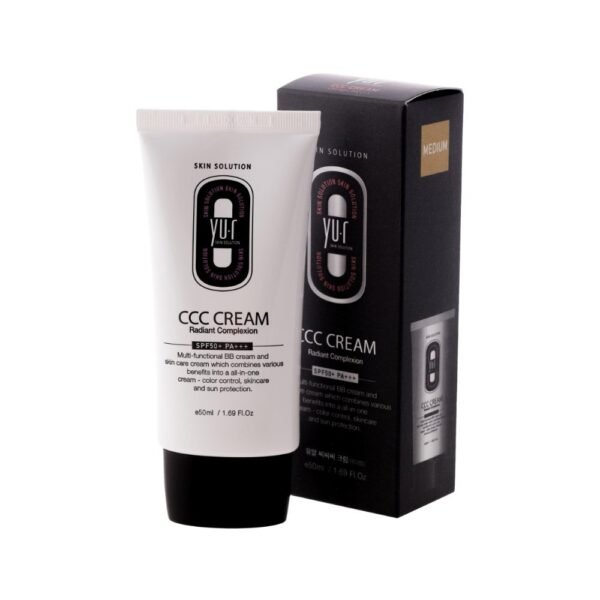 Yu.r Skin Korekcinis CCC veido kremas SPF50+ PA+++, Light, 50 ml.