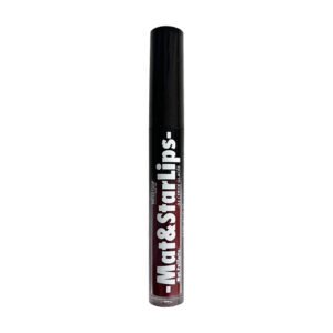 Miss Cop Mat & Star Lips skysti lūpų dažai, 04- Cerise glacée, 3,3 ml.
