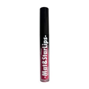 Miss Cop Mat & Star Lips skysti lūpų dažai, 03- Rose sucrée, 3,3 ml.