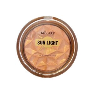 Miss Cop HIGHLIGHTER SUN LIGHT švytinti pudra, 03- Brown Sugar, 7,6 g.