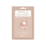 Yu.r Me lakštinė veido kaukė su perlais ir kolagenu, 1 vnt.