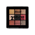 Miss Cop Palette NUANCIER akių šešėlių paletė, 2- Brune, 7,2 g.
