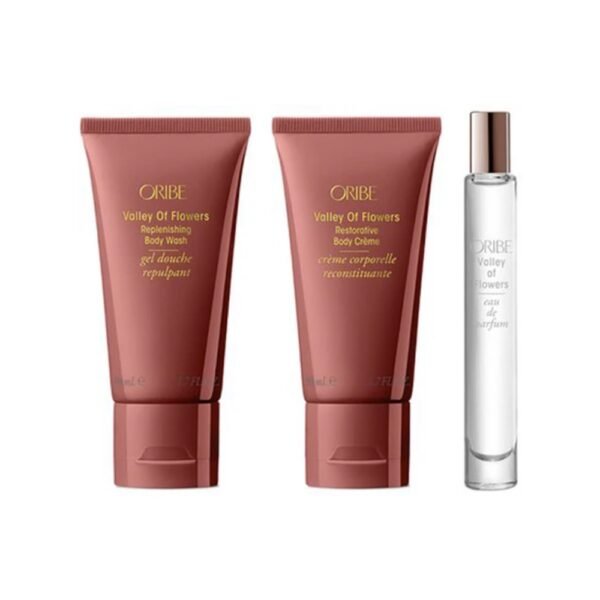 Oribe Kelioninio dydžio kūno priežiūros rinkinys „Valley Of Flowers“ beautoria.lt Oribe Kelioninio dydžio kūno priežiūros rinkinys „Valley Of Flowers“