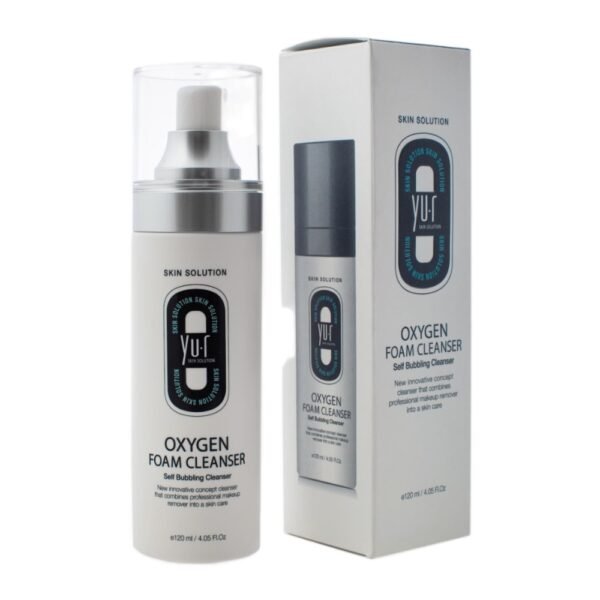 Yu.r Skin Oxygen foam cleanser (Deguoninis putojantis prausiklis) beautoria.lt Yu.r Skin Oxygen foam cleanser (Deguoninis putojantis prausiklis)