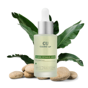 CUSKIN CLEAN-UP intensyviai raminantis veido serumas su vitaminu K, 30ml