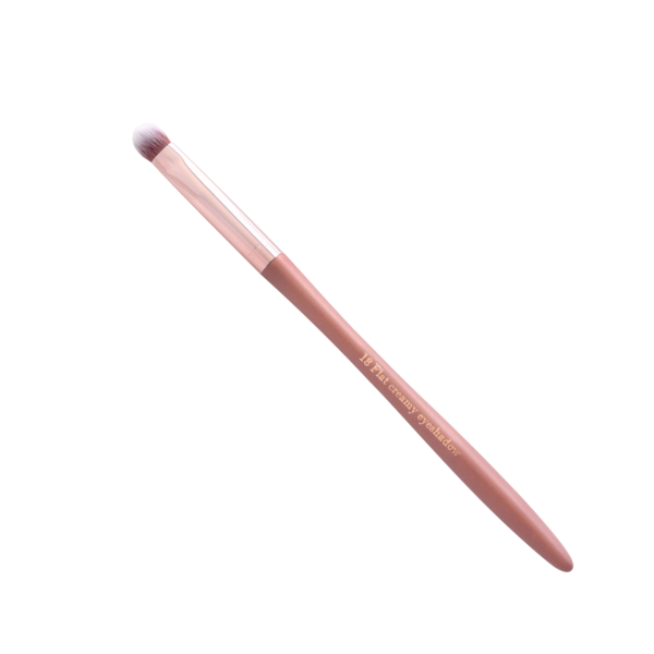 Cent Pur Cent akių šėšėlių šepetėlis Flat Creamy Eyeshadow Brush – Profesionaliam kreminių akių šešėlių padengimui Nr. 18 beautoria.lt Cent Pur Cent akių šėšėlių šepetėlis Flat Creamy Eyeshadow Brush – Profesionaliam kreminių akių šešėlių padengimui Nr. 18