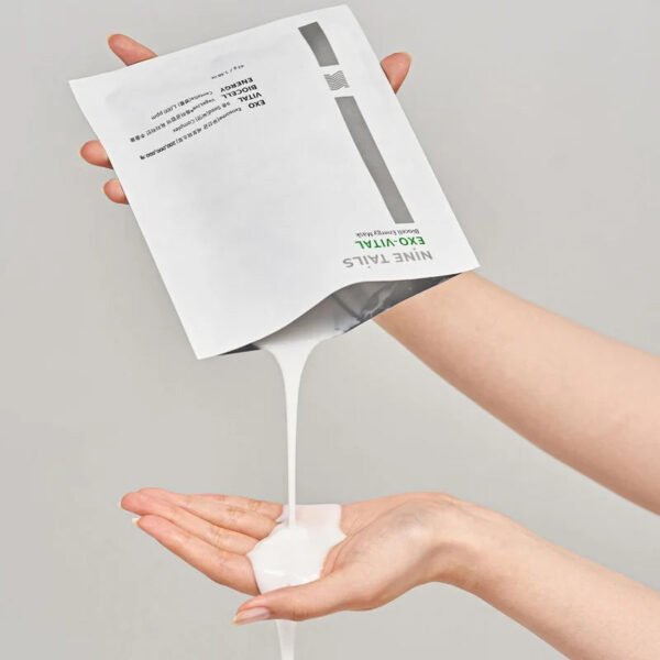 NINE TAILS intensyviai liftinguojanti drėkinamoji lakštinė kaukė, 42g. beautoria.lt NINE TAILS intensyviai liftinguojanti drėkinamoji lakštinė kaukė, 42g.