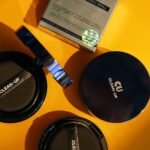 CUSKIN inovatyvus cushion makiažo pagrindas su keičiamu užpildu SPF50+ PA+++, 15g + 15g