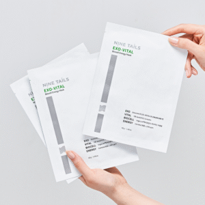 NINE TAILS intensyviai liftinguojanti drėkinamoji lakštinė kaukė, 42g.