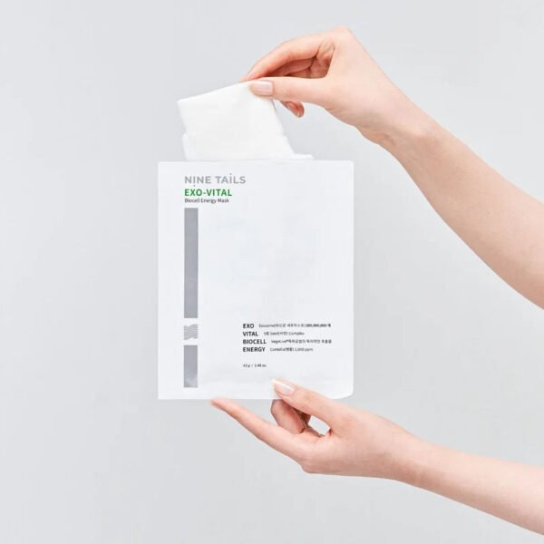 NINE TAILS intensyviai liftinguojanti drėkinamoji lakštinė kaukė, 42g. beautoria.lt NINE TAILS intensyviai liftinguojanti drėkinamoji lakštinė kaukė, 42g.