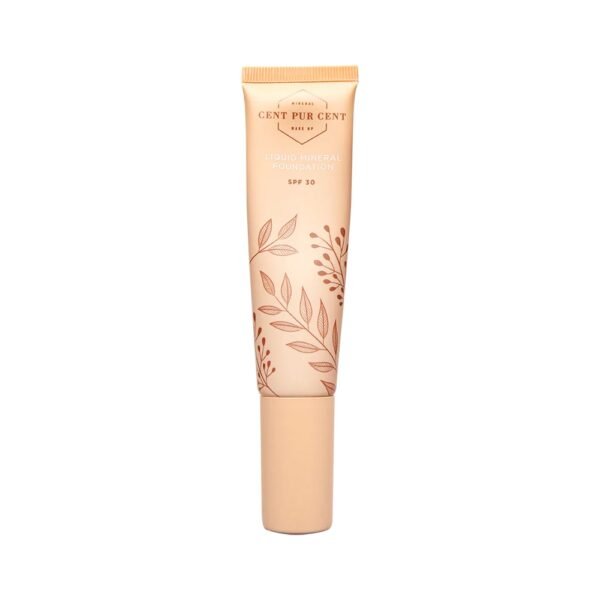 Cent Pur Cent Liquid Mineral Foundation 2.0 SPF30 skystas mineralinis makiažo pagrindas beautoria.lt Cent Pur Cent Liquid Mineral Foundation 2.0 SPF30 skystas mineralinis makiažo pagrindas