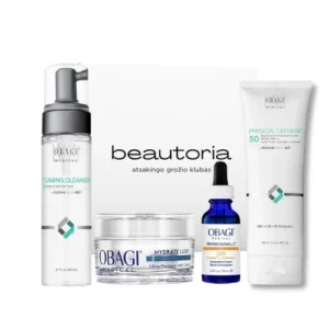 OBAGI Dovanų rinkinys „Morning Glow Routine for Dry Skin“