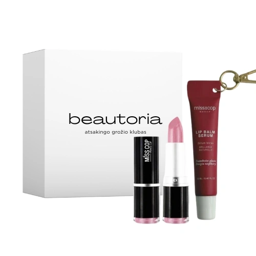 MISS COP Dovanų rinkinys „Ambre & Lip Balm Serum“ beautoria.lt MISS COP Dovanų rinkinys „Ambre & Lip Balm Serum“