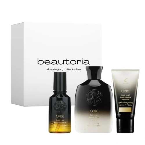ORIBE Dovanų rinkinys „Gold Lust Travel Trio“ beautoria.lt ORIBE Dovanų rinkinys „Gold Lust Travel Trio“
