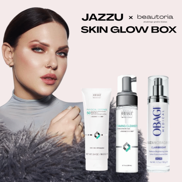 OBAGI Medical Dovanų rinkinys „Jazzu Skin Glow Box“ beautoria.lt OBAGI Medical Dovanų rinkinys „Jazzu Skin Glow Box“