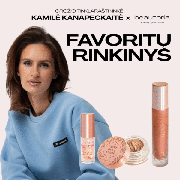 CENT PUR CENT Dovanų rinkinys „Kamilės Kanapeckaitės mylimiausias trio“ beautoria.lt CENT PUR CENT Dovanų rinkinys „Kamilės Kanapeckaitės mylimiausias trio“