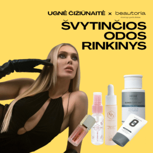 Kaip sumažinti ir maskuoti patamsėjusius paakius? beautoria.lt Ugnės Čižiūnaitės švytinčios odos rinkinys