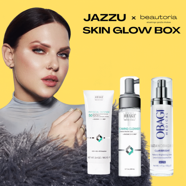 OBAGI Dovanų rinkinys „Jazzu Skin Glow Box“ beautoria.lt OBAGI Dovanų rinkinys „Jazzu Skin Glow Box“