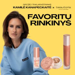 CENT PUR CENT Dovanų rinkinys „Kamilės Kanapeckaitės mylimiausias trio“