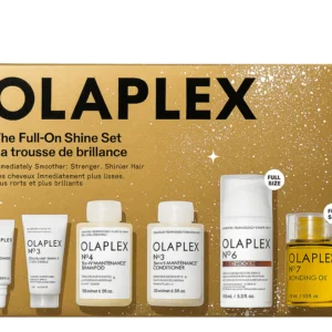 „Olaplex The Full On Shine Set“ – šventinis atkuriamosios priežiūros rinkinys
