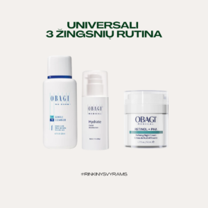 Vyrams – Obagi Medical 3 žingsnių rutina