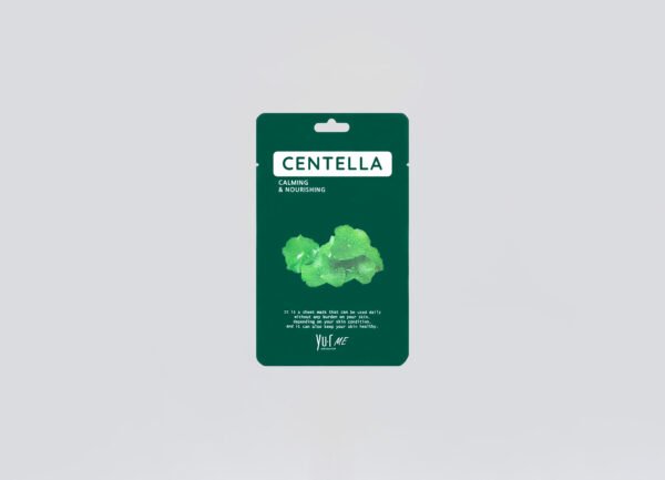YU.R ME centella mask lakštinė veido kaukė su azijine centele 1vnt 25g beautoria.lt YU.R ME centella mask lakštinė veido kaukė su azijine centele 1vnt 25g