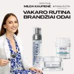 Gyd. Mildos Kaupienės OBAGI Medical vakaro rutina brandžiai odai