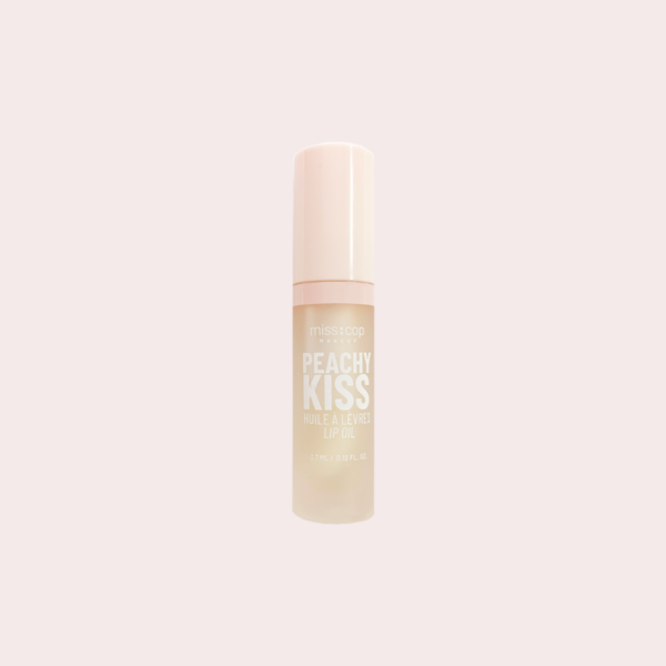 Miss Cop Lip Oil Peachy Kiss – lūpų aliejus 3,7ml beautoria.lt Miss Cop Lip Oil Peachy Kiss – lūpų aliejus 3,7ml